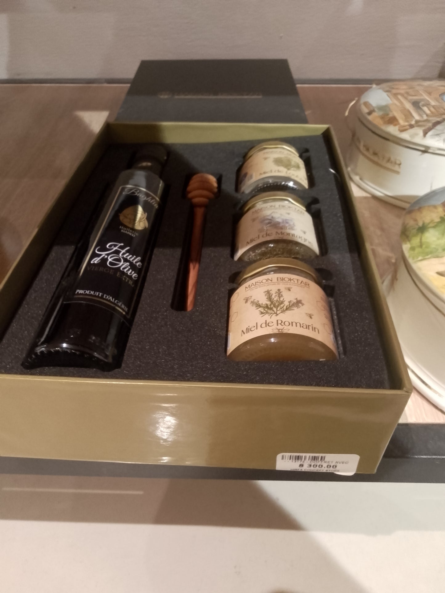 Coffret Saveurs d'Algérie — Huile d'Olive & Miels