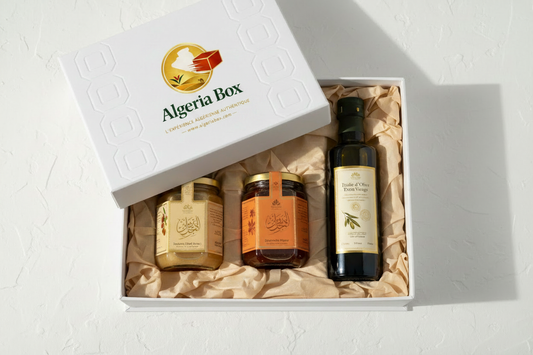 Coffret Algeria Box avec logo