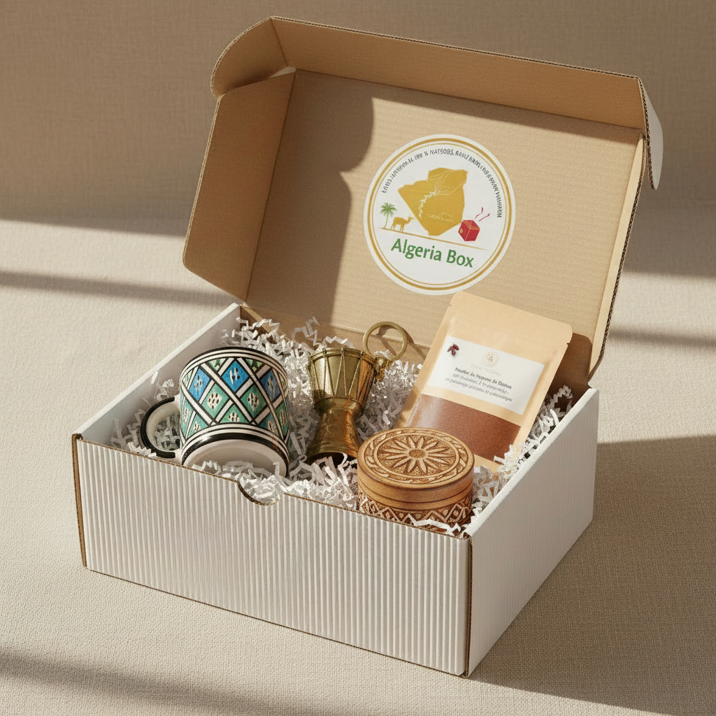 Coffret Algeria Box N°1 avec sachet Lyssia Nature
