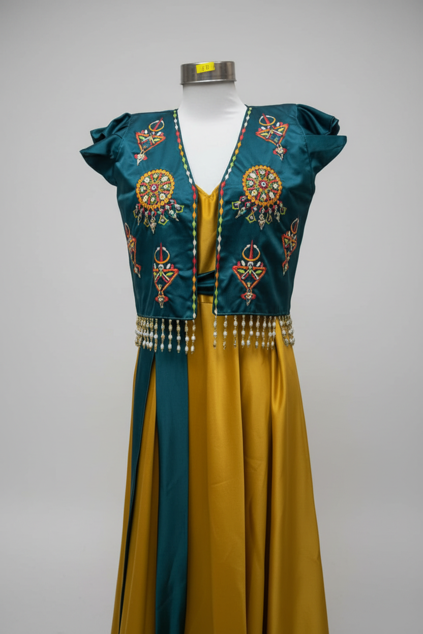 Ensemble Moutarde Vert