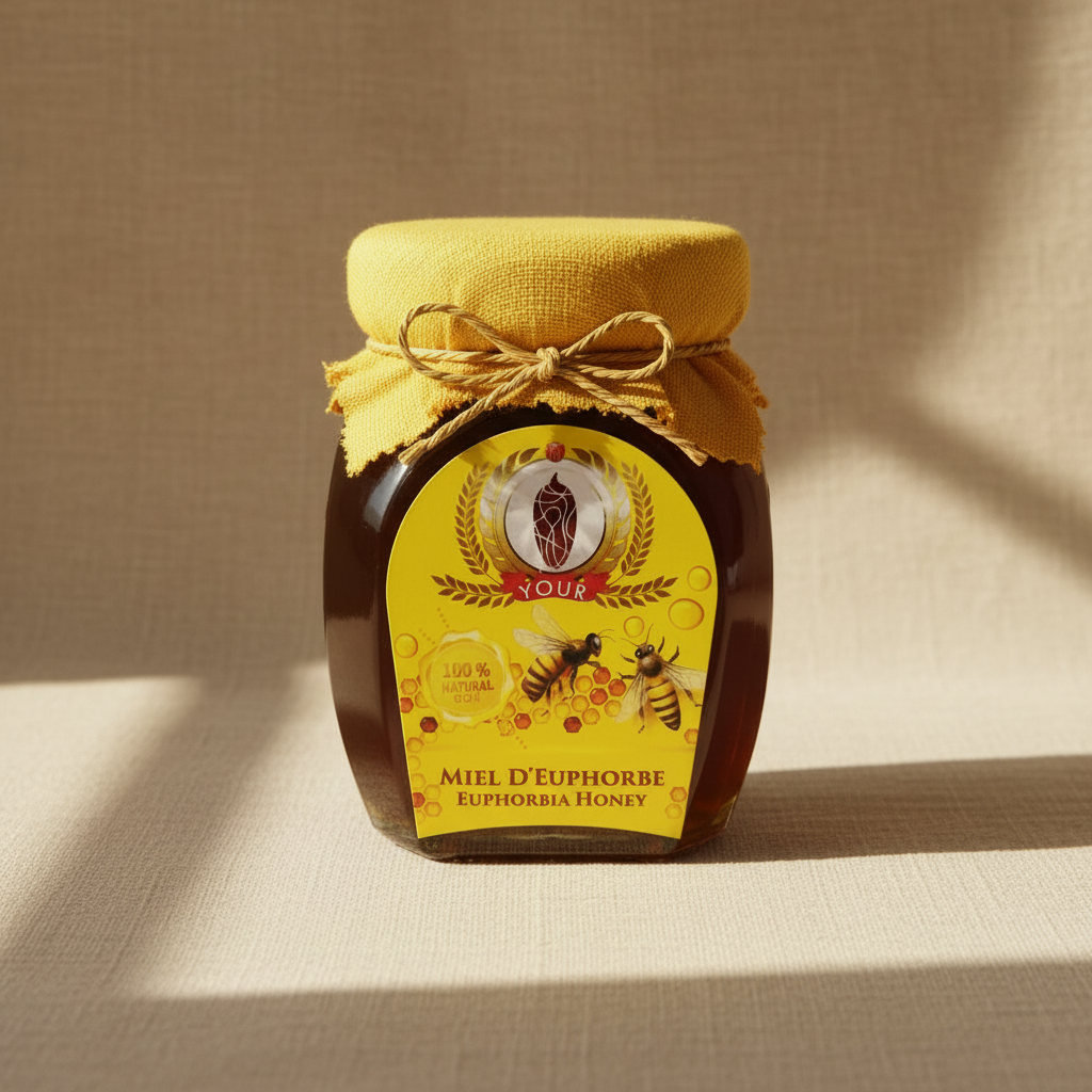 Miel d'Euphorbe – fond beige Algeria Box