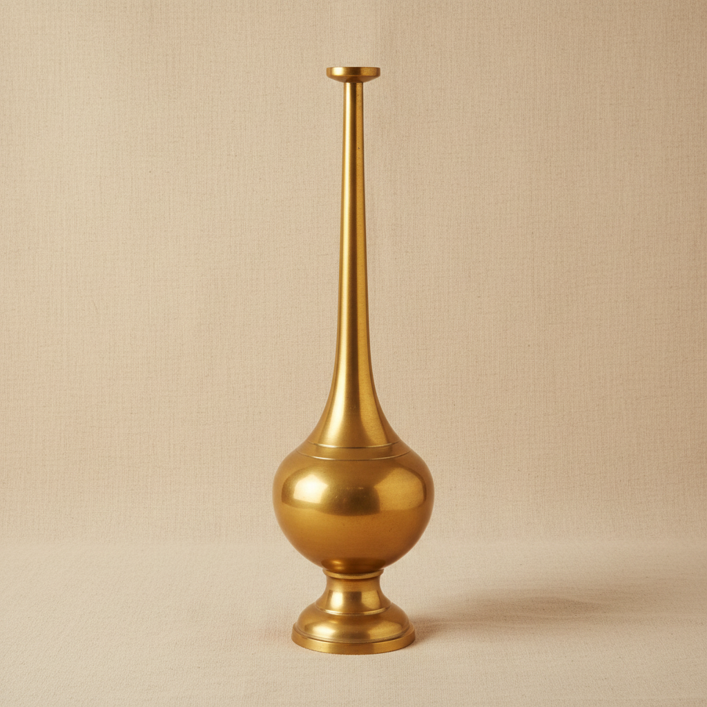 Vase laiton col long variante