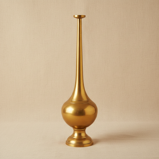 Vase laiton col long variante